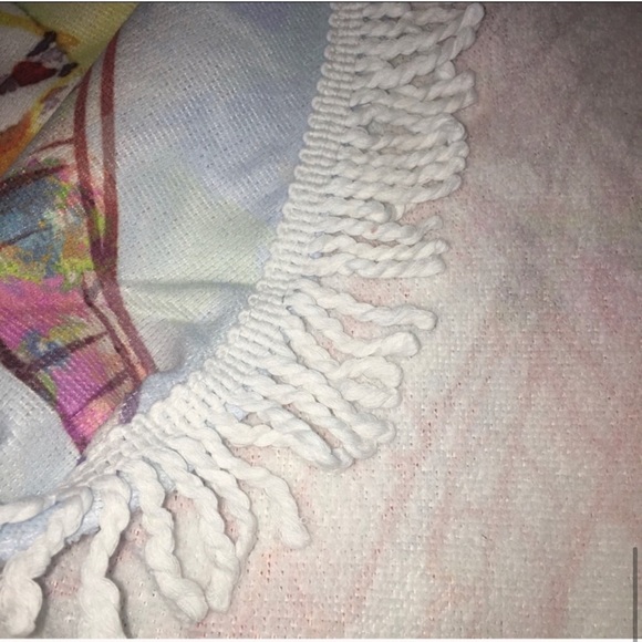 Dreamcatcher with Angel 😇 Wings Round Beach 🏖 Towel NWOT - Picture 6 of 9